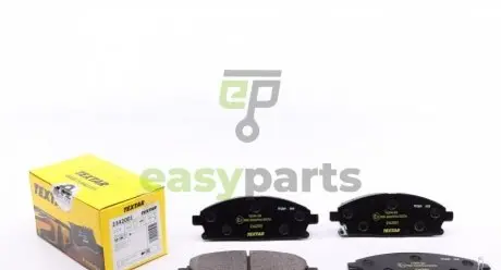 Колодки гальмівні (передні) Nissan X-Trail 01-13/Pathfinder 95-05 (Nissin) TEXTAR 2342001