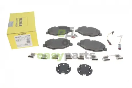 Колодки гальмівні (передні) MB E-class (W211) 02-09 (Bosch) Q+ (з датчиками) TEXTAR 2374303