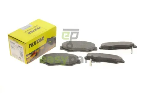 Колодки гальмівні (передні) Honda CR-V/Accord 01-08 (Akebono) TEXTAR 2386801