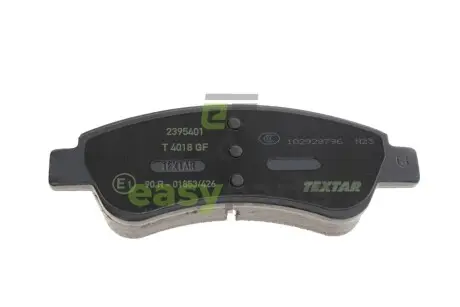Колодки гальмівні (передні) Citroen Berlingo 03- (Bosch) Q+ TEXTAR 2395401