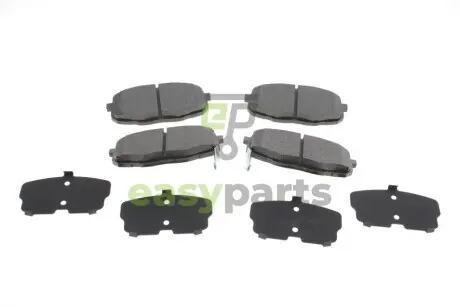 Колодки гальмівні (передні) Hyundai i30 08-/ Kia Ceed/ Pro Ceed 07- (Mando) TEXTAR 2396601