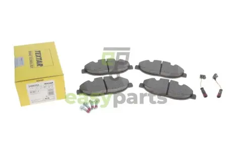 Колодки гальмівні (передні) MB Vito (W639) 03- (Bosch) Q+ (з датчиками) TEXTAR 2400701