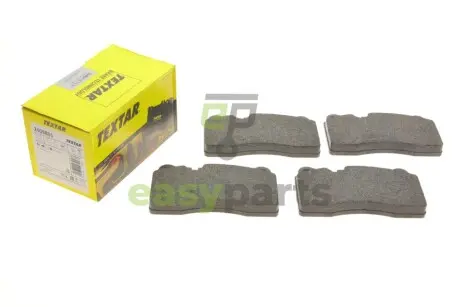 Колодки гальмівні (передні) VW Touareg 02- (Brembo) TEXTAR 2409801