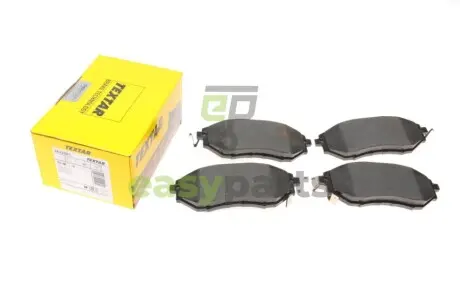 Колодки гальмівні (передні) Subaru Forester/Legacy/Impreza 03- (Akebono) Q+ TEXTAR 2422201