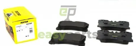 Колодки гальмівні (передні) Lexus LS 06- (Advics) TEXTAR 2424501