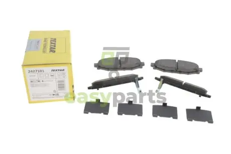 Колодки гальмівні (задні) Subaru Impreza/Outback/Forester 03- (Akebono) TEXTAR 2427101