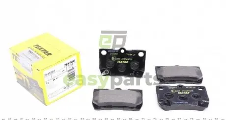 Колодки гальмівні (задні) Lexus GS/IS II/IS C 05- TEXTAR 2432301