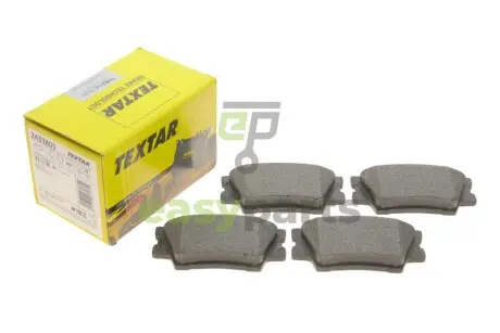 Колодки гальмівні (задні) Toyota Camry/Rav4/Lexus ES 06- (Akebono) TEXTAR 2433801