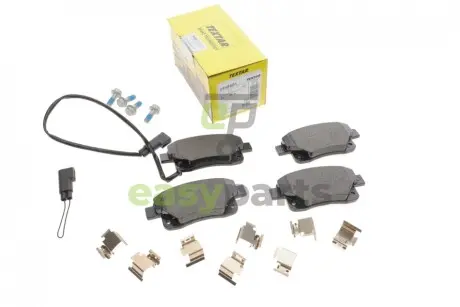 Колодки гальмівні (задні) Ford Transit V347 06- (Bosch) (з датчиками) TEXTAR 2448601