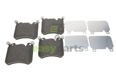 Колодки гальмівні (передні) BMW X5 (E70)/X6 (E71/E72) 06- (Brembo) Q+ TEXTAR 2452401