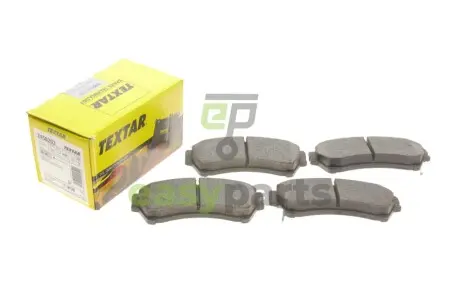 Колодки гальмівні (передні) Mazda 6 02-13 (Akebono) TEXTAR 2458202