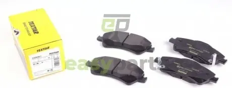 Колодки гальмівні (передні) Toyota Avensis 1.6-2.0 D-4D 08- (Bosch) Q+ TEXTAR 2466801