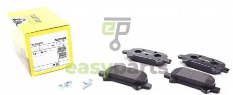 Колодки гальмівні (задні) Toyota Camry/Avalon/Solara 99-12 TEXTAR 2483501