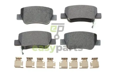 Колодки гальмівні (задні) Toyota Avensis 08- (Bosch) Q+ TEXTAR 2488501
