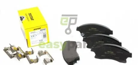 Колодки гальмівні (передні) Chevrolet Aveo 11-/Opel Astra J 09- Q+ TEXTAR 2503101