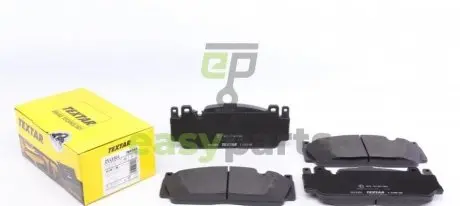 Колодки гальмівні (передні) BMW 5 (F10) 10-16/ 6 (F06/F13) 11- (Brembo) TEXTAR 2513301