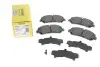 Колодки гальмівні (передні) Nissan Qashqai/X-Trail 07- (Akebono) (141.9x58.6x16.8) TEXTAR 2520201 (фото 1)