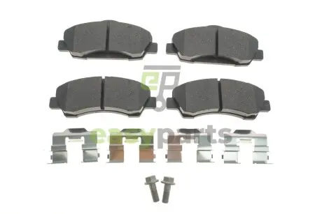 Колодки гальмівні (передні) Citroen C4 Cactus 14- /Peugeot 308 II/SW 13- (Mando) Q+ TEXTAR 2525001