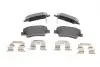 Колодки гальмівні (задні) Kia Ceed II/Rio III/Hyundai Accent/i20/i30/i40 10- (Akebono) Q+ TEXTAR 2533701 (фото 1)