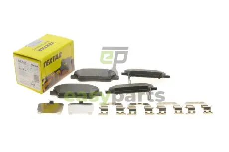 Колодки гальмівні (задні) Hyundai Santa Fe II 06-/Kia Sorento II 09- Q+ TEXTAR 2552001
