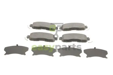 Колодки гальмівні (передні) Nissan Leaf 14-/Teana III 13- (Sumitomo) TEXTAR 2558101