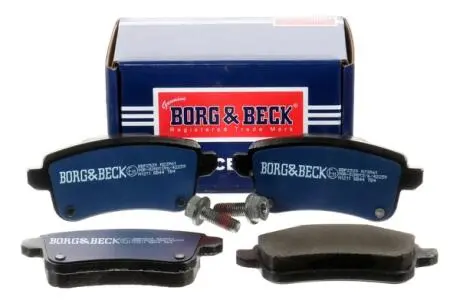 Гальмiвнi колодки дисковi заднi BORG & BECK BBP2539