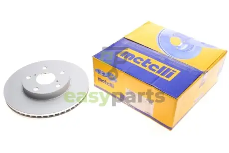 Диск гальмівний (передній) Toyota Rav 4 1.8-2.0 00-05 (275x25) Metelli 23-0801C
