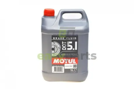 Рідина гальмівна DOT5.1 (5л) Brake Fluid (100952) MOTUL 807006