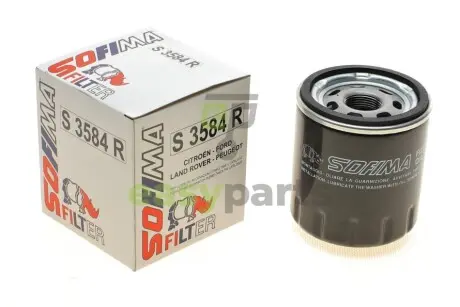 Фільтр масляний Citroen Jumper/Ford Tourneo/Transit/Land Rover Defender/Peugeot Boxer 2.2D/2.4D 06- SOFIMA S 3584 R