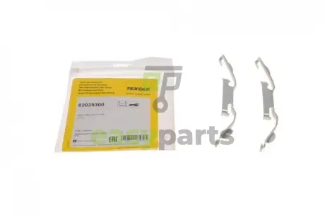 Планка супорта (переднього) прижимна (к-кт) Ford Mondeo/BMW 3 (E36)/Volvo XC70C 98- TEXTAR 82039300