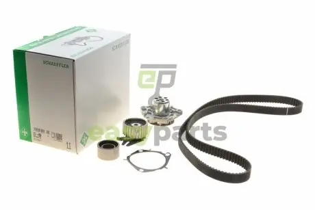Комплект ГРМ + помпа Alfa Romeo 159 2.4 JTDM 07-11 (199x24) (538 0714 10) INA 530 0625 30