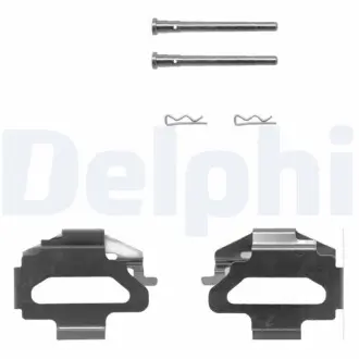 Ремкомплект гальмiвних колодок Delphi LX0150