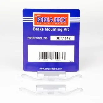 Ремкомплект гальмiвних колодок BORG & BECK BBK1012