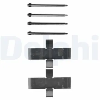 Ремкомплект гальмiвних колодок Delphi LX0107