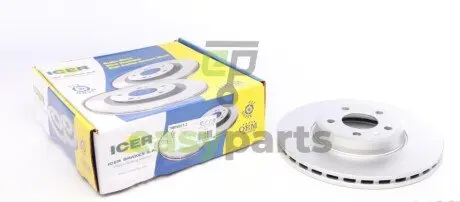 Диск гальмівний ICER 78BD6077-2