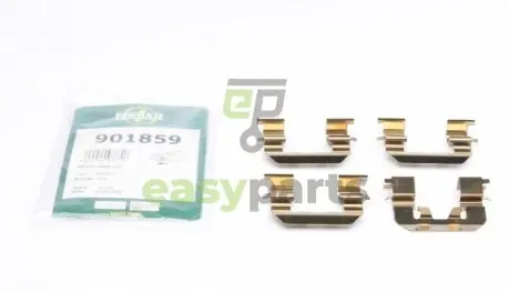 Планка супорта (переднього) прижимна (к-кт) Kia Rio III 11- (Mando) FRENKIT 901859