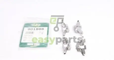 Планка супорта (заднього) прижимна (к-кт) Toyota Yaris II 05- (Akeb) FRENKIT 901808