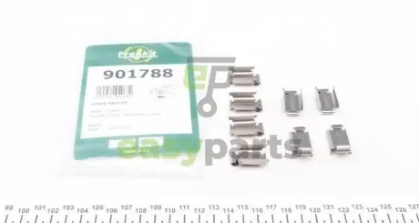 Планка супорта (переднього) прижимна (к-кт) Opel Insignia A 09- R18/R19 (Lucas) FRENKIT 901788