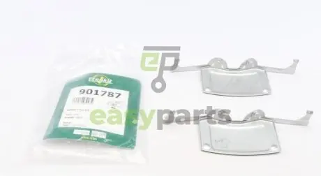 Планка супорта (переднього) прижимна (к-кт) BMW 5(E60/61)/ 6/7 04-10 (Ate) FRENKIT 901787