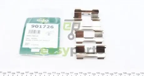 Планка супорта (переднього) прижимна (к-кт) Fiat Ducato 06- (Brembo) FRENKIT 901726