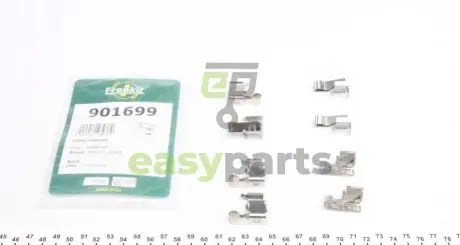 Планка супорта (заднього) прижимна (к-кт) Lexus RX 03-08 (Akeb) FRENKIT 901699
