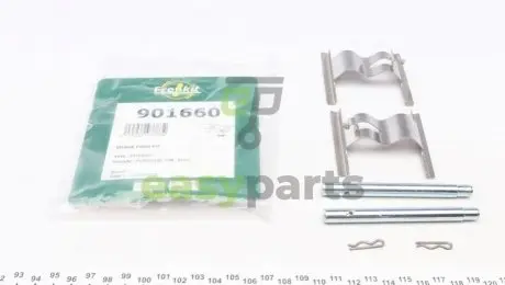 Планка супорта (заднього) прижимна (к-кт) Audi Q7/VW Touareg 04-15 (Brembo) FRENKIT 901660