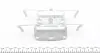 Планка супорта (переднього) прижимна (к-кт) BMW 7 (E65/E66/E67) 01-08 (Ate/Lucas) FRENKIT 901644 (фото 3)