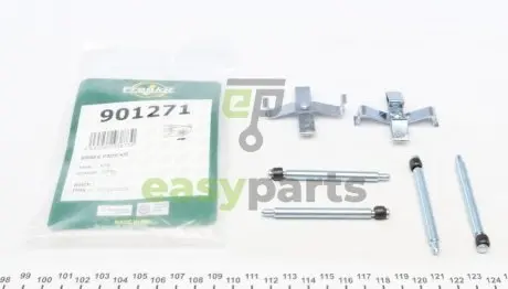 Планка супорта (заднього) прижимна (к-кт) Opel Omega 94-01 (Ate) FRENKIT 901271