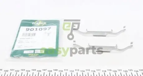 Планка супорта (заднього) прижимна (к-кт) BMW 5 (E34)/7 (E32) -97 (Ate) FRENKIT 901097
