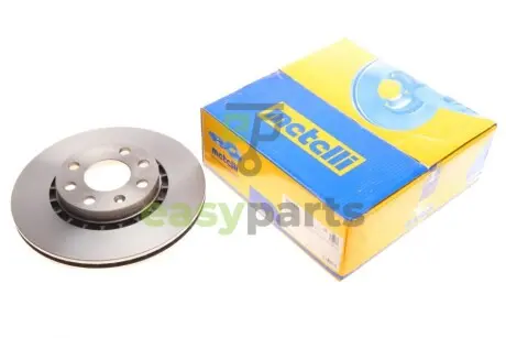 Диск гальмівний (передній) Opel Astra F/Corsa B 92-00/Vectra A 88-95/Combo 94-96 (256x19.8) (вент.) Metelli 23-0284
