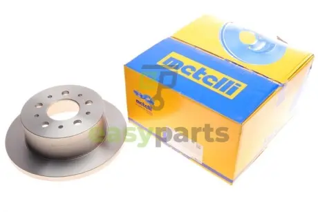 Диск гальмівний (задній) Citroen Jumper/Fiat Ducato/Peugeot Boxer 94- (280x16) (повний) (10-14Q) Metelli 23-0731