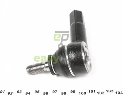 Наконечник тяги рульової (R) Seat Cordoba/Ibiza/Toledo 93-02/VW Caddy II/Polo 94-04 RTS 91-90903-1