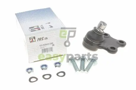 Опора кульова (передня/знизу) Citroen Xsara 97-05 (d=18mm) RTS 93-00543-056