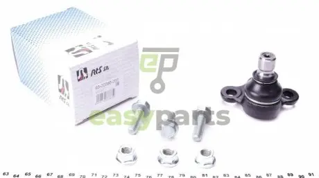 Опора кульова (передня/знизу) Citroen C2 03-12/C3 02-/Peugeot 1007 05- (d=18mm) RTS 93-00586-056